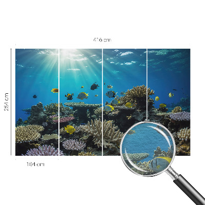 Fotografická tapeta na vliese Podvodný svet