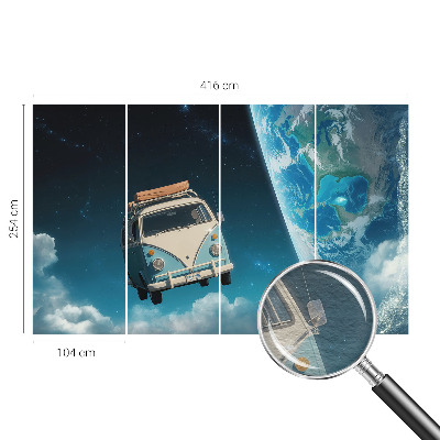 Moderná fototapeta na mieru Vesmírne cestovanie