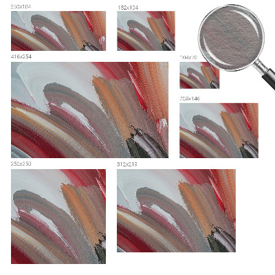 Fototapeta na mieru do obývačky Maliarsky výraz