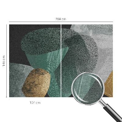 Luxusná tapeta Abstraktná geometria