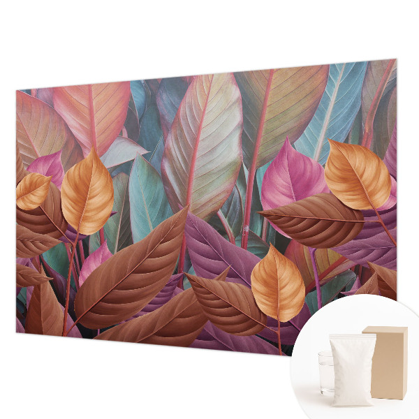 Vliesová tapeta Farebné listy