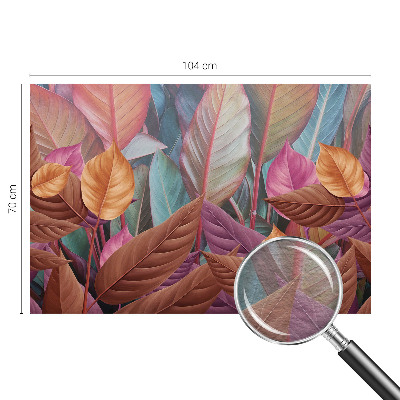 Vliesová tapeta Farebné listy