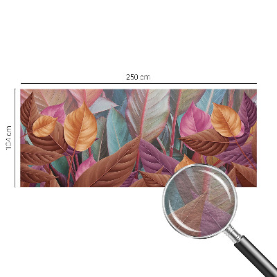 Vliesová tapeta Farebné listy