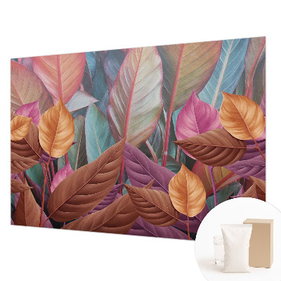 Vliesová tapeta Farebné listy