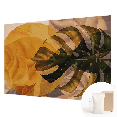 Vliesová tapeta na stenu Abstraktné listy