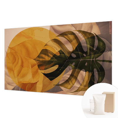 Vliesová tapeta na stenu Abstraktné listy