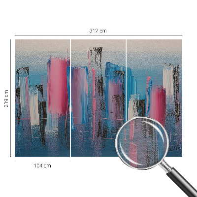 Vliesová fototapeta do spálne Abstraktné pruhy