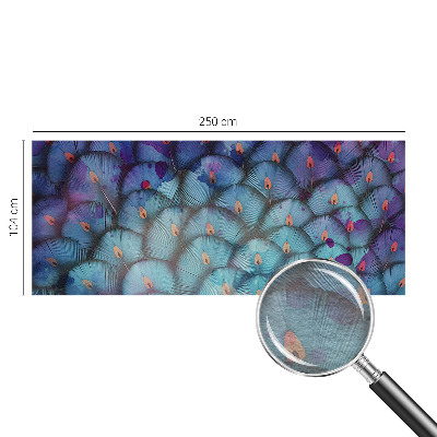 Vliesová fototapeta do obývačky Farebné perie