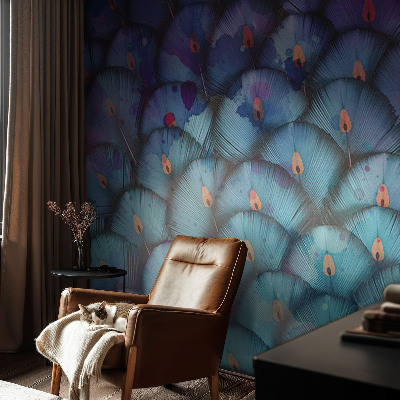 Vliesová fototapeta do obývačky Farebné perie