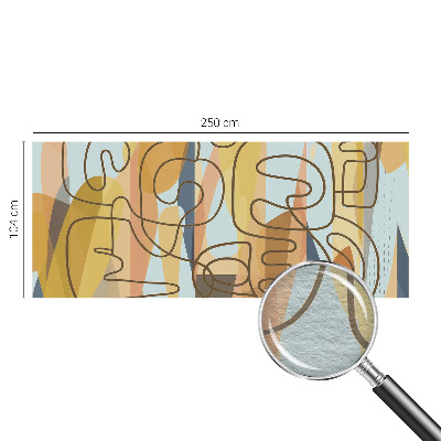 Vliesová fototapeta pre deti Abstraktné tvary