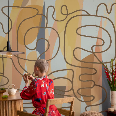 Vliesová fototapeta pre deti Abstraktné tvary