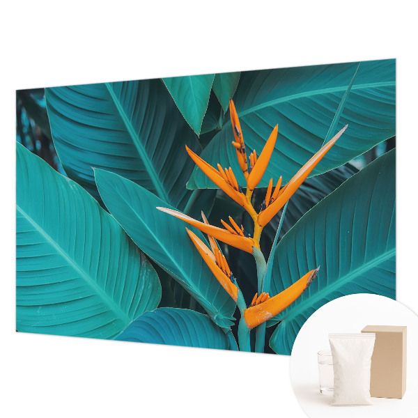 Fotografická tapeta vliesová Listnaté kvety