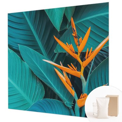 Fotografická tapeta vliesová Listnaté kvety