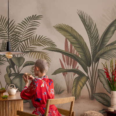 Dekoratívna fototapeta na stenu Rastlinný motív