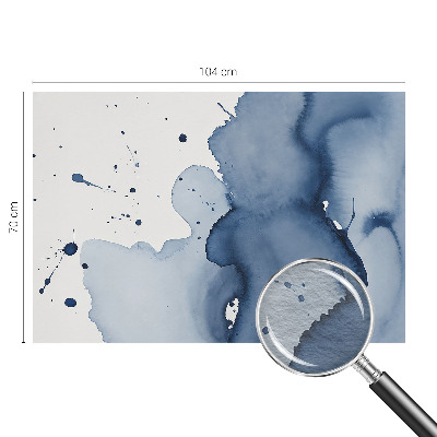 Fotografická tapeta na vliese Námornícka modrá farba