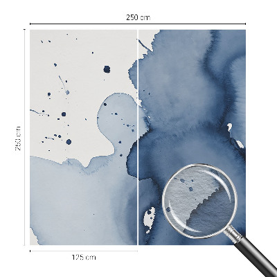 Fotografická tapeta na vliese Námornícka modrá farba