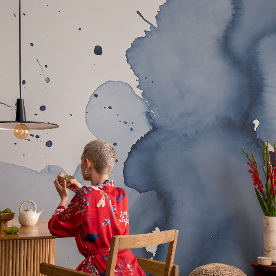 Fotografická tapeta na vliese Námornícka modrá farba