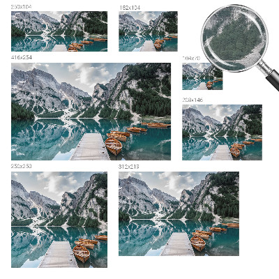 Vliesová fototapeta s potlačou Horská panoráma