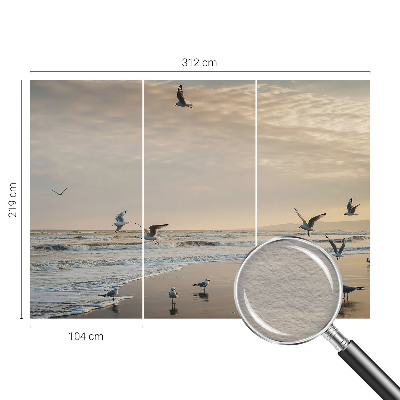 Fototapeta s potlačou na vliese Pokoj pri mori