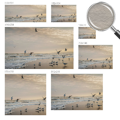 Fototapeta s potlačou na vliese Pokoj pri mori