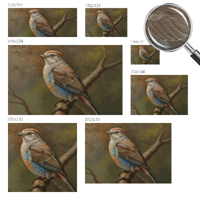 Tapeta na stenu Portrét vtáka