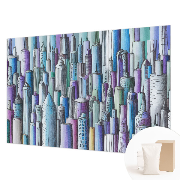 Vliesová fototapeta Mestské mrakodrapy