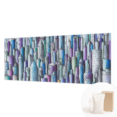 Vliesová fototapeta Mestské mrakodrapy