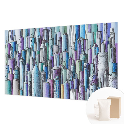 Vliesová fototapeta Mestské mrakodrapy