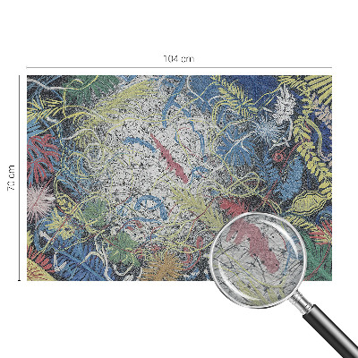 Vliesová fototapeta na stenu Rastlinné víry