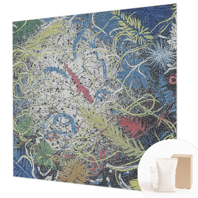 Vliesová fototapeta na stenu Rastlinné víry