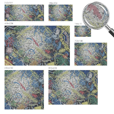 Vliesová fototapeta na stenu Rastlinné víry