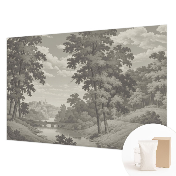 Fototapeta na mieru Hrad a most