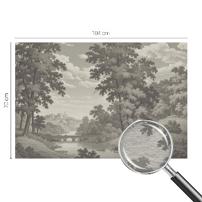 Fototapeta na mieru Hrad a most