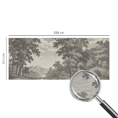 Fototapeta na mieru Hrad a most