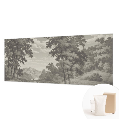 Fototapeta na mieru Hrad a most