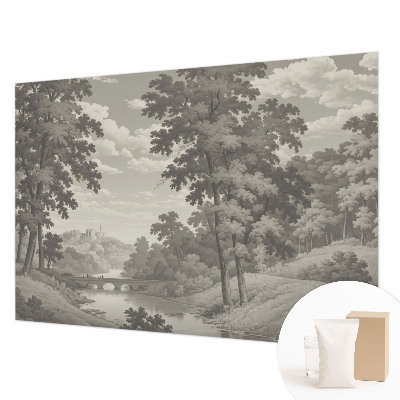 Fototapeta na mieru Hrad a most