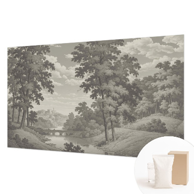 Fototapeta na mieru Hrad a most