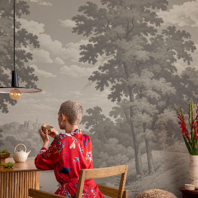 Fototapeta na mieru Hrad a most