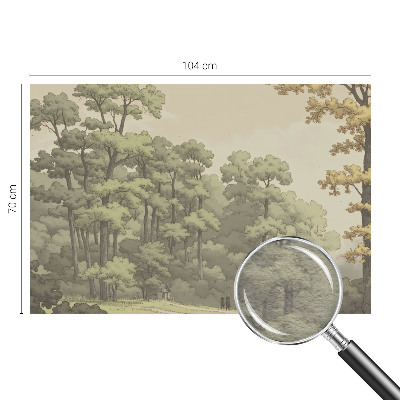 Vliesová tapeta Lesná idylka