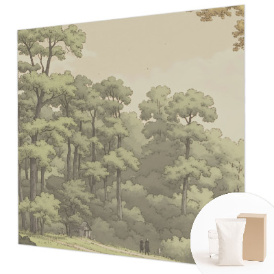 Vliesová tapeta Lesná idylka