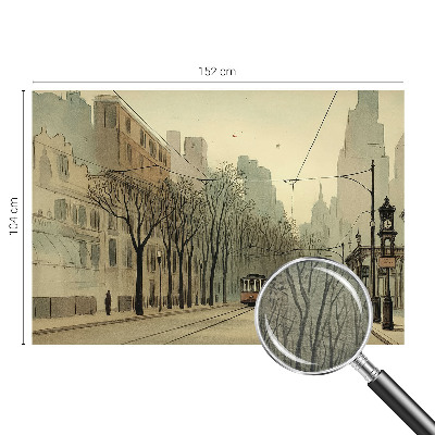 Fototapeta do obývačky Mestská symetria