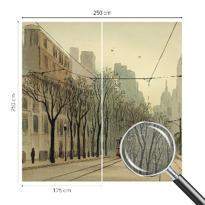 Fototapeta do obývačky Mestská symetria