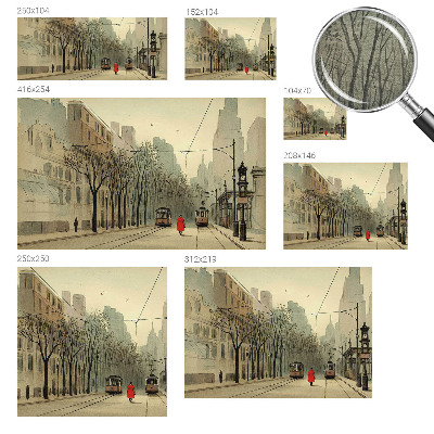 Fototapeta do obývačky Mestská symetria