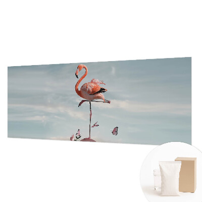 Vliesová tapeta na stenu Elegantný plameniak