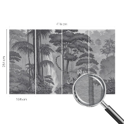 Fotografická tapeta vliesová Tropická džungľa