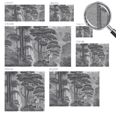 Fotografická tapeta vliesová Tropická džungľa