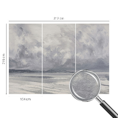 Fotografická tapeta na vliese Búrka na obzore