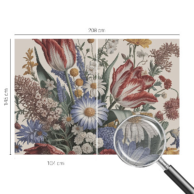 Vliesová fototapeta s potlačou Kytica kvetov