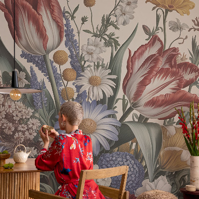 Vliesová fototapeta s potlačou Kytica kvetov