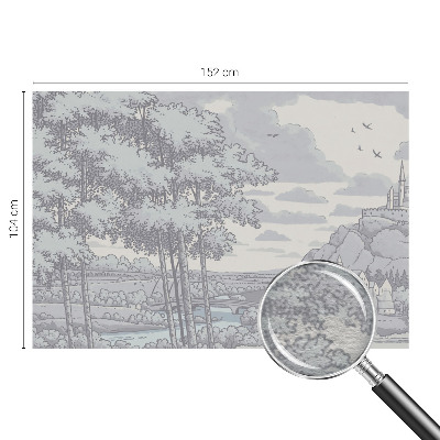 Moderná fototapeta Rozprávková krajina